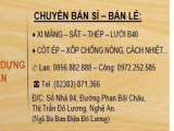 ĐẠI LÝ VẬT LIỆU XÂY DỰNG CÔNG LAN