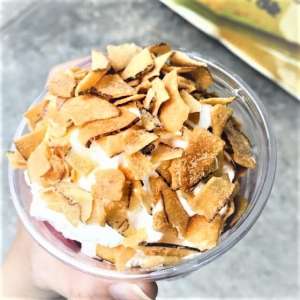 dừa khô, dừa khô sấy giòn