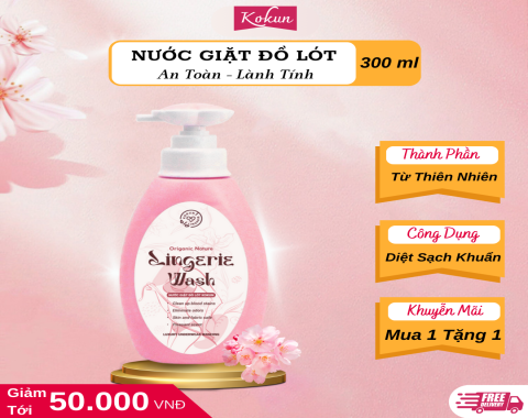 Nước Giặt Đồ Lót Sinh Học